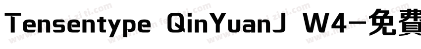 Tensentype QinYuanJ W4字体转换